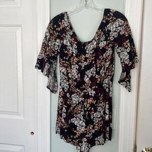 Express women’s floral romper
